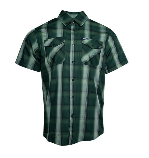 THE ELK BAMBOO SHORT SLEEVE BUTTON UP - MENS